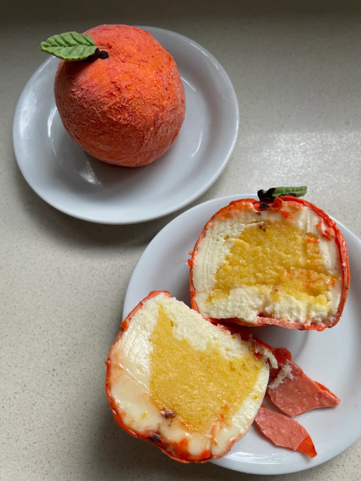 Postres Frutitas · Naranja · formato único