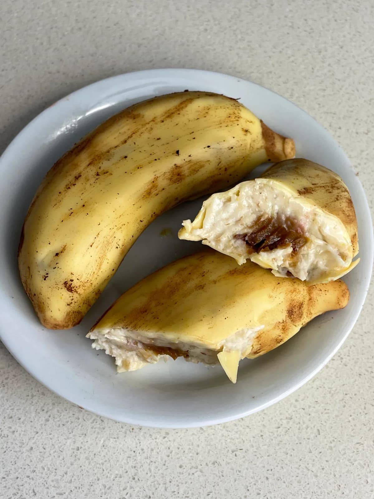 Postres Frutitas · Banana Split · formato único